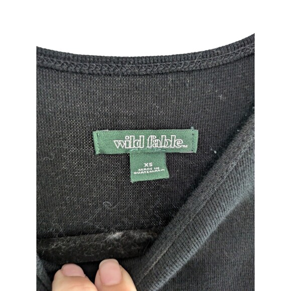 Wild fable Women Dress Bodycon seamed Sleeveless Black Size XS - Picture 3 of 3